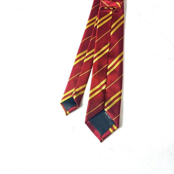 Classic Red and Yellow Striped Tie "Harry Potter Tie - Picture 7 of 12